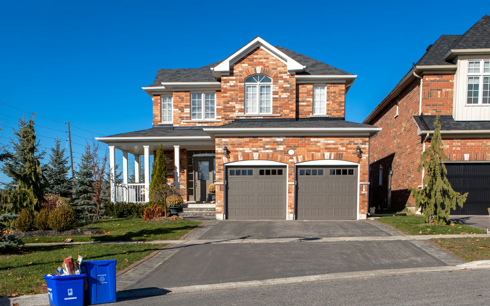 Family home with a front driveway